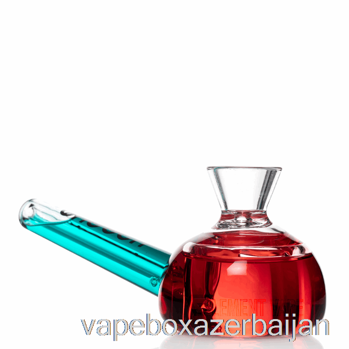 Vape Box Azerbaijan Cheech Glass Dual Bun Freezable Hand Pipe Red / Blue